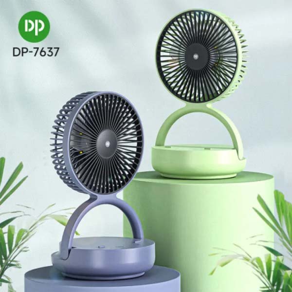 Rechargeable-DP-7637-Rotating-Fan